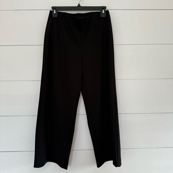 Ann Taylor Loft Women’s SP Black Pull on Dress Pants Office Core Career - Picture 1 of 5